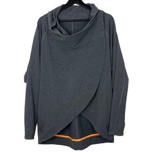 Lululemon Vintage Wrap Jacket Gray 4